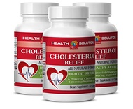 [USA]_Health Solution Prime metabolism - CHOLESTEROL RELIEF - cholesterol niacin - 3 Bottles (180 Ca