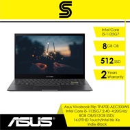 Asus 2-in-1 Laptop Vivobook Flip TP470E-AEC240TS/AEC333WS /Intel Core i5-1135G7 4.20GHz/8GB OB/512GB SSD/14.0"Touch