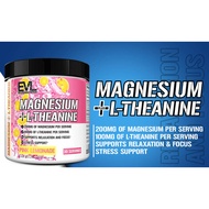 EVLution Nutrition, Magnesium 200mg + L-Theanine 100mg, Pink Lemonade, 3.17 oz (90 g)