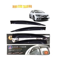 Honda Civic FD 2006 2007 2008 2009 2010 2011 4'' Window Door Visor (AG) Civic Air Press Wind Visor C