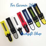 [ For Garmin 265 ] 22mm silicone watch strap For Garmin 265