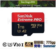 現貨：臺灣保固Sandisk Extreme PRO 1TB microSDXC U3  Gopro 高速 記憶卡