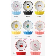 Hk melody DT ceramic flower bowl size M 15x5cm