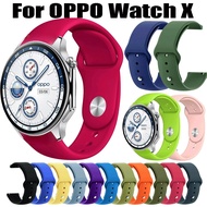Silicone Strap For OPPO Watch X Band Replacement Bracelet Belt Watch Band For OPPO WatchX Band