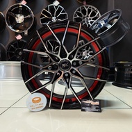 [4PCS] New Sport Rim 15inch RX114 15X6.5 ET38 8H100/114.3 GBMFUR