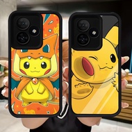 Q108 Pikachu soft Casing for Realme C63 C55 C67 Narzo 50A Prime GT 6 C51 C53 Note 50 C31 C35 60 C33 
