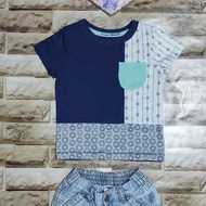 Bundle t-shirt and short jeans kanak2 lelaki like new condition