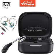 KZ AZ09 + EDX PRO Wireless Earphones, TWS Bluetooth Upgrade Cable, HiFi Stereo, Deep Bass, Ear Hook,