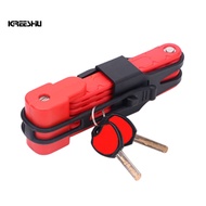 Folding Anti-theft Bicycle Chain Lock Mountain Bike Motorcycle Accessories