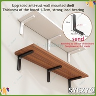 Syzzyo Wall Shelf Wall Shelf Wall Shelf Wall-mounted Bookshelf Wall Partition Bearing Kitchen Bracket Triangle Straight Shelf SY083