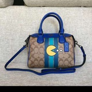 全新正品 coach PAC-MAN TOTE 合作限量版波斯頓包