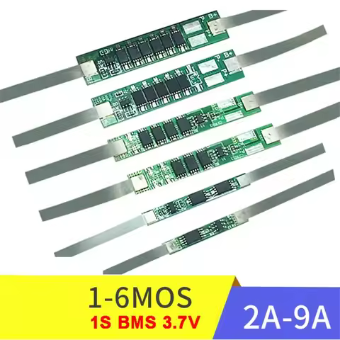 Type-C BMS 2S 3S 4S 1A 2A 4A 18650 Lithium Battery Charger Board Step-up Boost Module Li-Po Polymer 