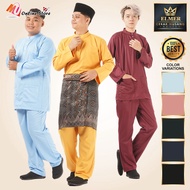 MU ELMER SET BAJU MELAYU REGULAR CUTTING DEWASA / BAJU MELAYU CEKAK MUSANG / BAJU RAYA TRADISIONAL 8