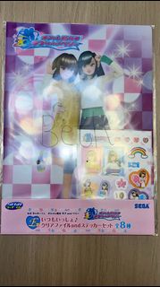 日本love and berry時尚魔女file文件夾連貼紙