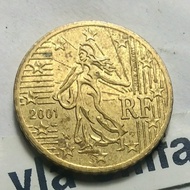 PROMO uang EURO 50 cent PERANCIS koin