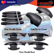Perodua Myvi 2011 - 2014 Lagi best / 2015 - 2017 Icon / Alza Carbon Fiber Door Handle Cover Bowl A