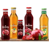 GRANTE HALAL 100% ORGANIC FRUIT JUICE-NATURAL-POMEGRANATE/APPLE/CHERRY 750ML TURKEY