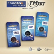 Renata CR2032 CR2025 CR2016 Genuine Lithium Battery