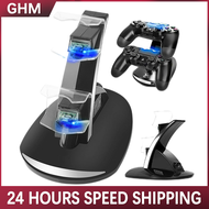 Controller Charger Dock LED Dual USB PS4 Charging Stand Station Cradle for Play station PS4 / PS4 Pr