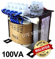 Step Down Power Transformers 100VA (Input Volt : AC 230/415V Output Volt: AC 12/24/110/240V)