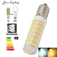 Jmax E14 7W White/Warm LED Light Bulb For Kitchen Range Hood Chimney Fridge Cooker