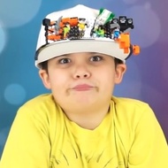 BRICKBRICKGEAR Paw Patrol Kids Snapback Lego Cap - Pink (Children's Cap)