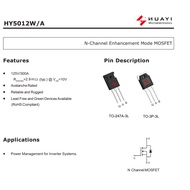 ES MOSFET BADAK CAPUTAN HY5012W 5013 300A 125V TO-247 INVERTER UPS PDC