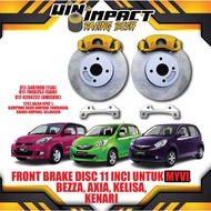BRAKE BARU DEPAN HONDA 11 INCI UNTUK RIM 15 MYVI