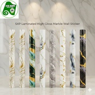 SXP Laminated  Glassine Formica Sticker Laminated Gold Geometric  Big Size  1Plywood
