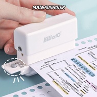 MAINAUSHUI6K 6 Holes B5 Standard Diy Loose Leaf Paper