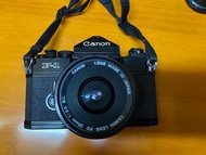 Canon f1 f-1 菲林相機 全機械 fd鏡 fd mount fl mount 135mm f2.5 58mm f1.2 35mm f3.5 另外有3鏡可單獨出售
