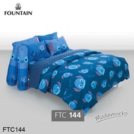 Fountain ผ้านวม (ไม่รวมผ้าปูที่นอน) สติช Stitch FTC144 (เลือกขนาดผ้านวม) #ฟาวเท่น ผ้าห่ม