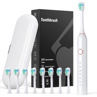 Electric Toothbrush Sonic Brush Electric Toothbrush IPX7Waterproof6Two-mode Sonic Toothbrush with8Re