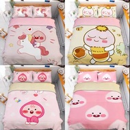 kakao friends ryan 床笠套裝 line friends 床單 床上用品 枕頭袋 apeach 屁桃 公仔