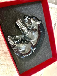 Baccarat 水晶熊擺件