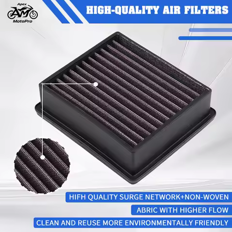 AM High Flow Engine Intake Filter For CFMoto 450SR 450NK 450MT 450CL-C 450SRS 450SS CF400-6 Motorcyc