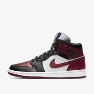 Air jordan 1 mid SE gold pendants / maroon fearless CZ4385-016