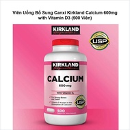 (Date: October 2025) - American Kirkland Calcium 600mg With Vitamin D3 Calcium Supplement 500 Tablet