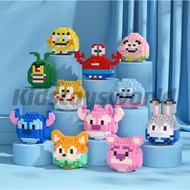 🎉Ready Stocks 🎉Kidstoysworld Damo Egg Cartoon Micro Building Blocks Children Bricks Toys