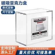 Acrylic Pokémon Card Storage Box Game Card Box Anti-dust Protection Display Box EBT Magnetic Protect