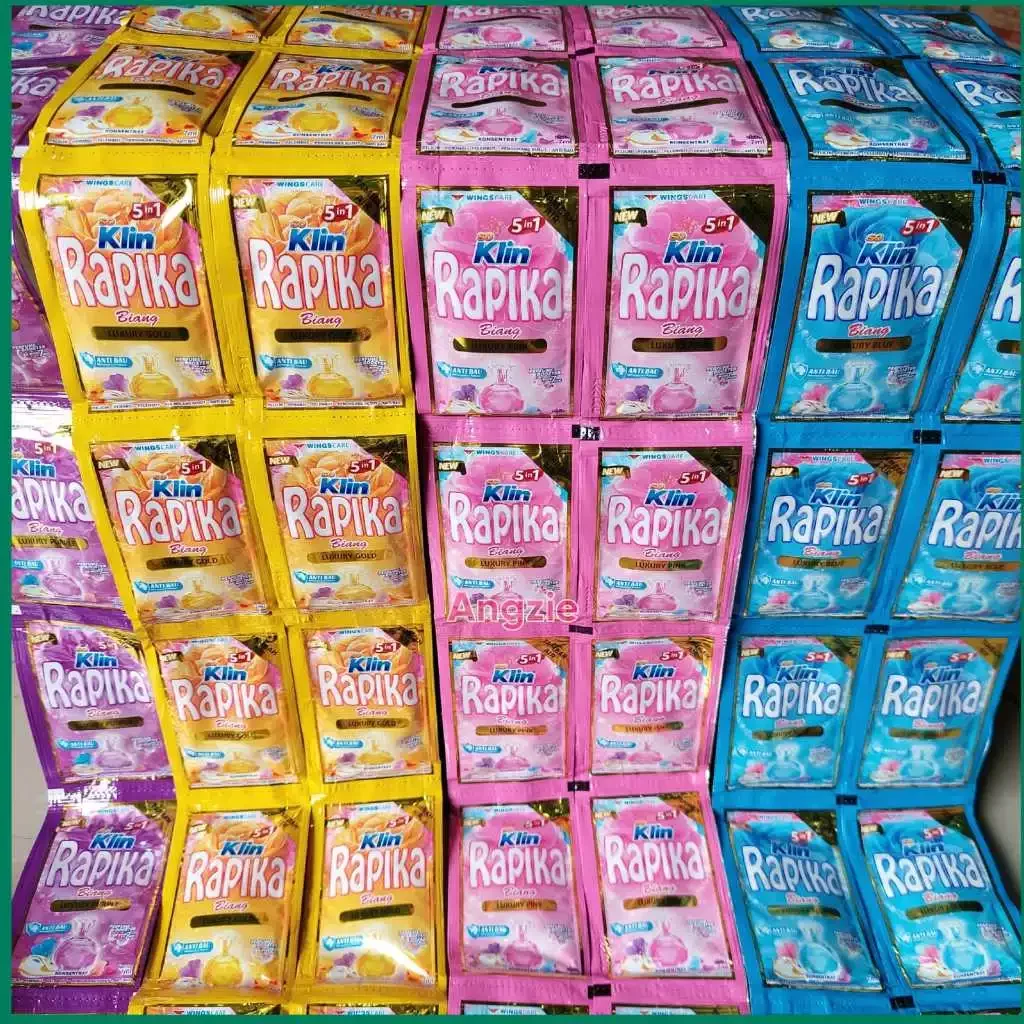 Rapika Biang 1 Renceng isi 12 sachet-rapika pewangi pakaian-soklin rapika