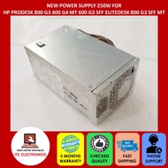 NEW HP PRODESK 800 G3 400 G4 MT 600 G3 SFF ELITEDESK 800 G3 SFF MT POWER SUPPLY 250W D16-250P2A