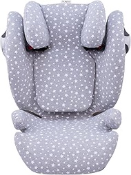 Janabebé Cover Liner for Cybex Solution M (White Star)