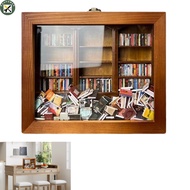 Boupower Anxiety Bookshelf Removed Your Anxiety Wooden Bookshelf Display Case Cabinet Ornaments Gifts For Book Lovers