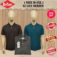[ LEE COOPER ] ( SIZE M-4XL ) 男士简约Polo衫 HIGH QUALITY MEN'S SHORT SLEEVE POLO TEE / BAJU POLO LENGAN 