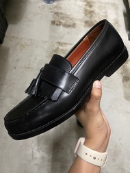 Moonlife Cara - Black รองเท้าหนังวัวแท้