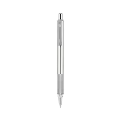 Zebra F-701 All Metal Version 0.7mm Medium Oil Pen Quick Drying Stainless Steel Pen Body Knurled Gri