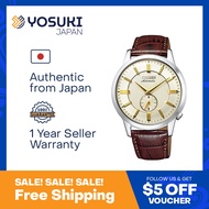 CITIZEN COLLECTION NK5000-12P Automatic Classic JMADE Small second Gold Stainless Brown Leather  Wrist Watch For Men from YOSUKI JAPAN / NK5000-12P (  NK5000 12P NK500012P NK50 NK5000- NK5000-1 NK5000 1 NK50001 )