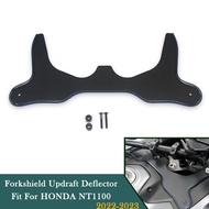 Motorcycle 2022 2023 Nt1100 Forkshield Updraft Wind Deflector Cover Fit For Honda Nt 1100 Nt1100 Mot