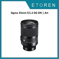 Sigma 35mm f/1.2 DG DN | Art Lens